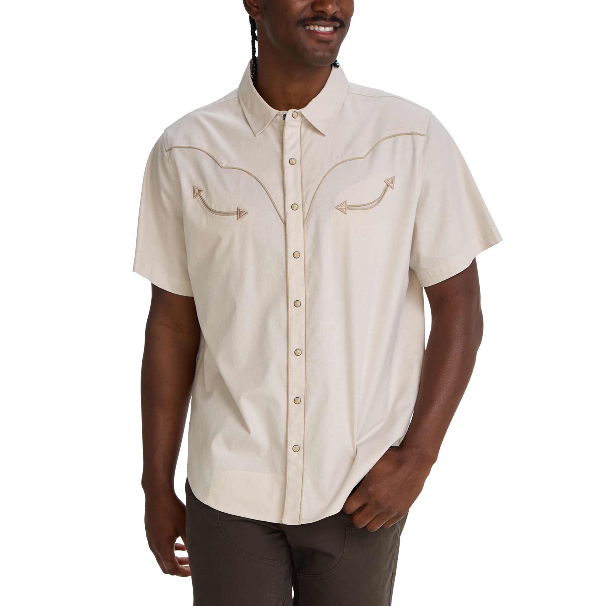 Broncbuster Snapshirt "Sand"