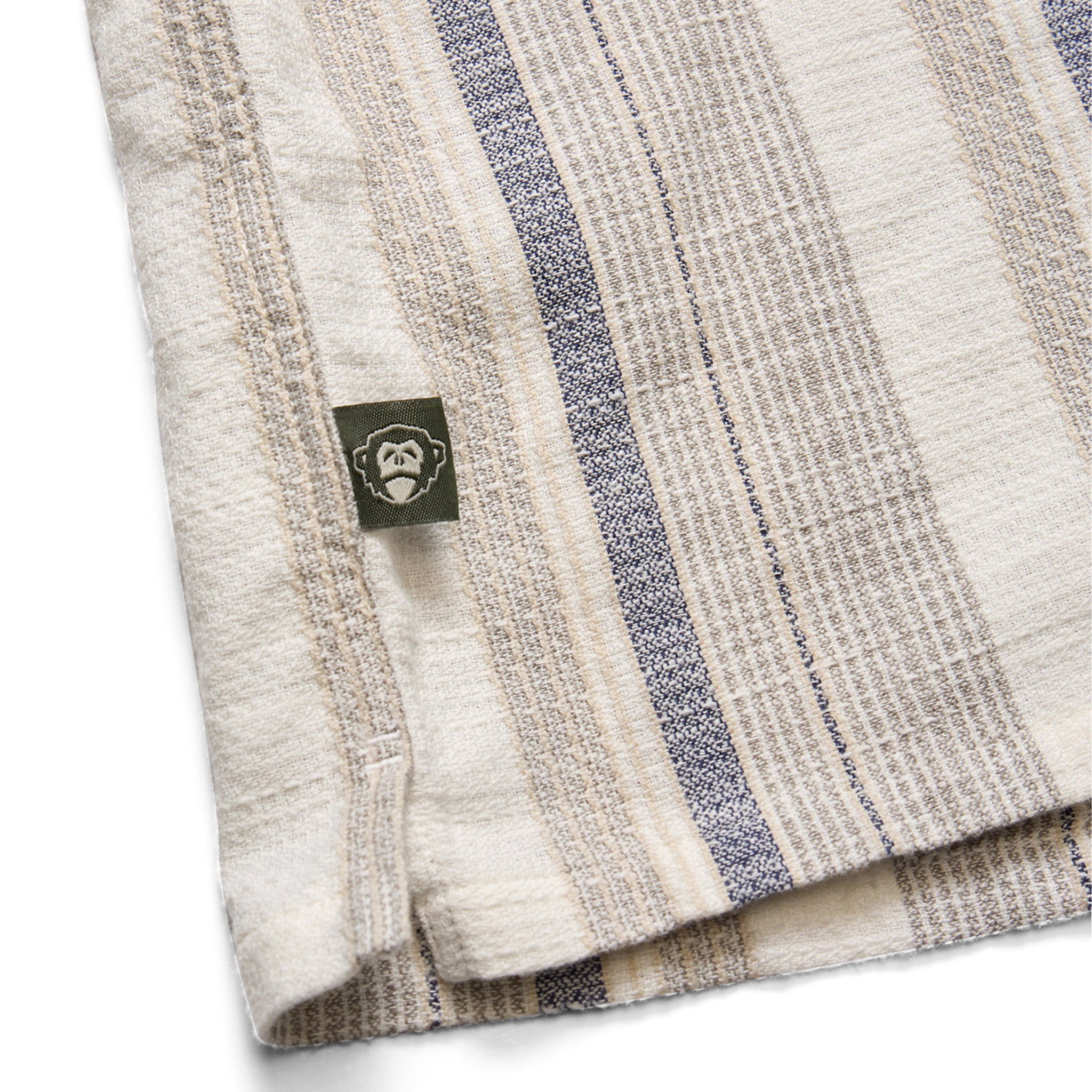 Shores Club Shirt "Old Bill Stripe Limestone"