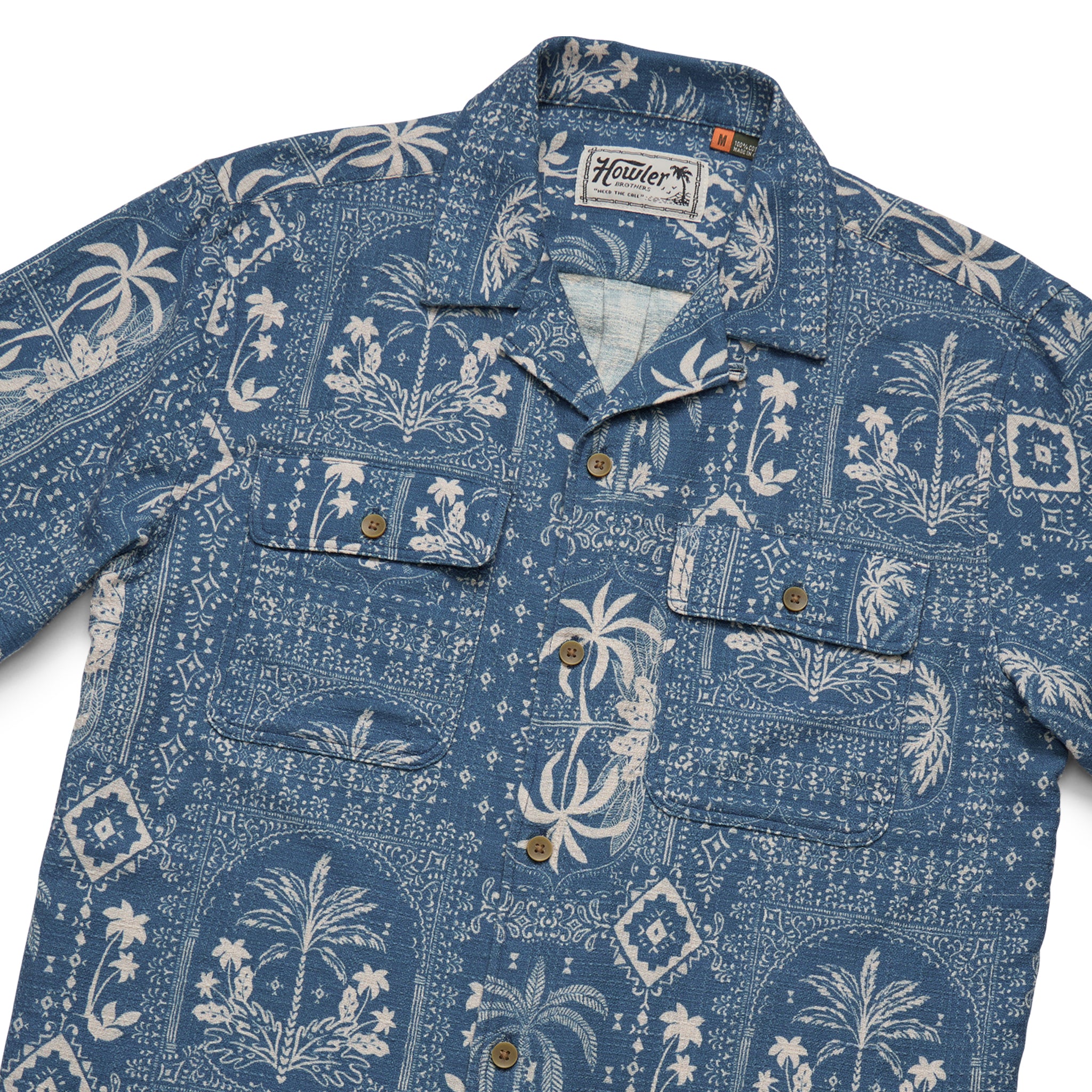 Shores Club Shirt "Palmetto Prophecy Storm Blue"