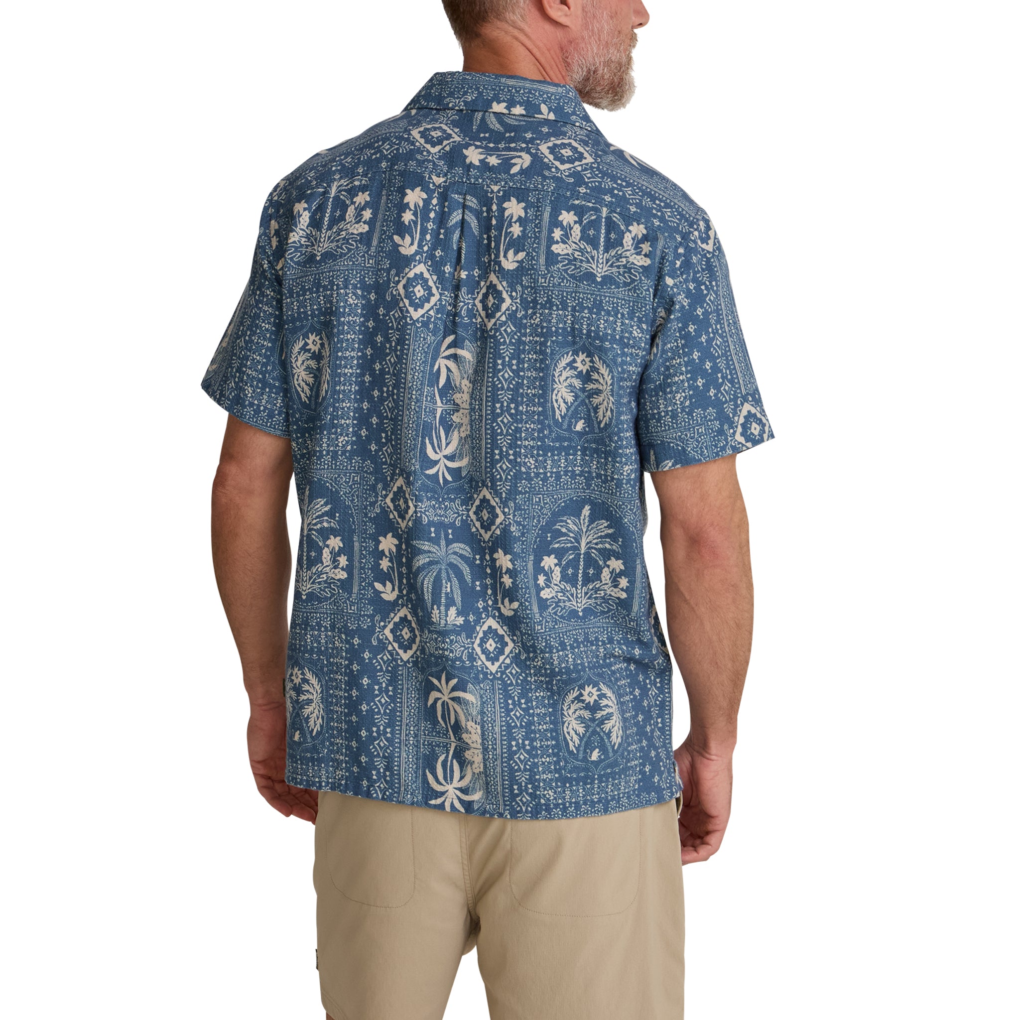 Shores Club Shirt "Palmetto Prophecy Storm Blue"