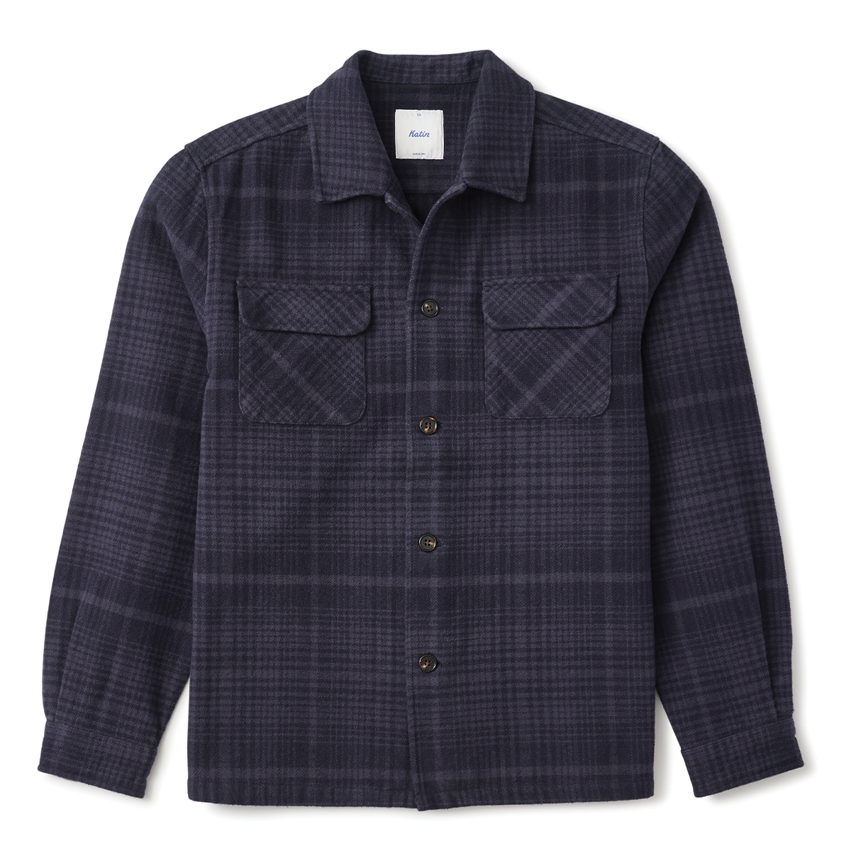 Shiloh Flannel "Navy Plaid"