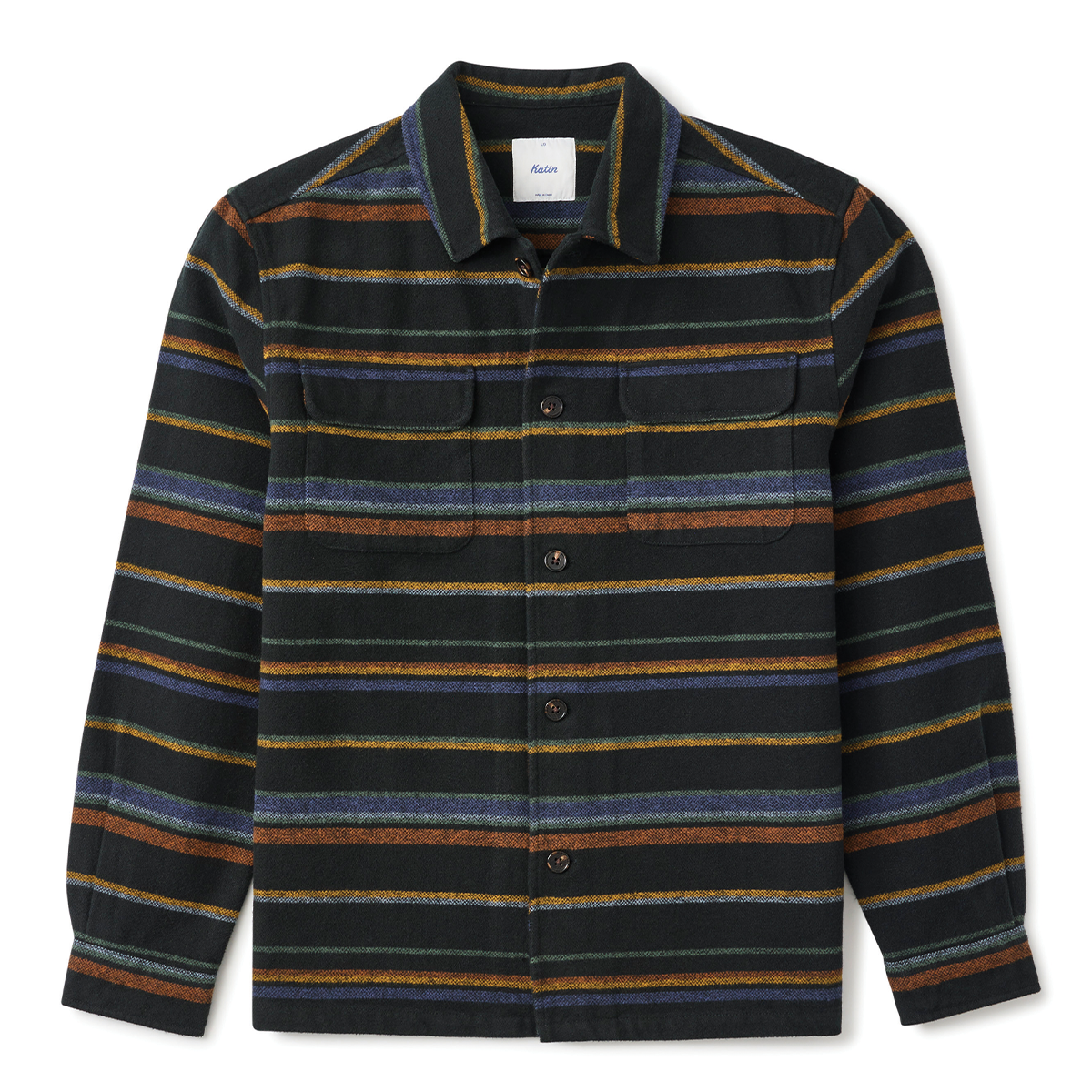 Shiloh Flannel "Black Stripe"