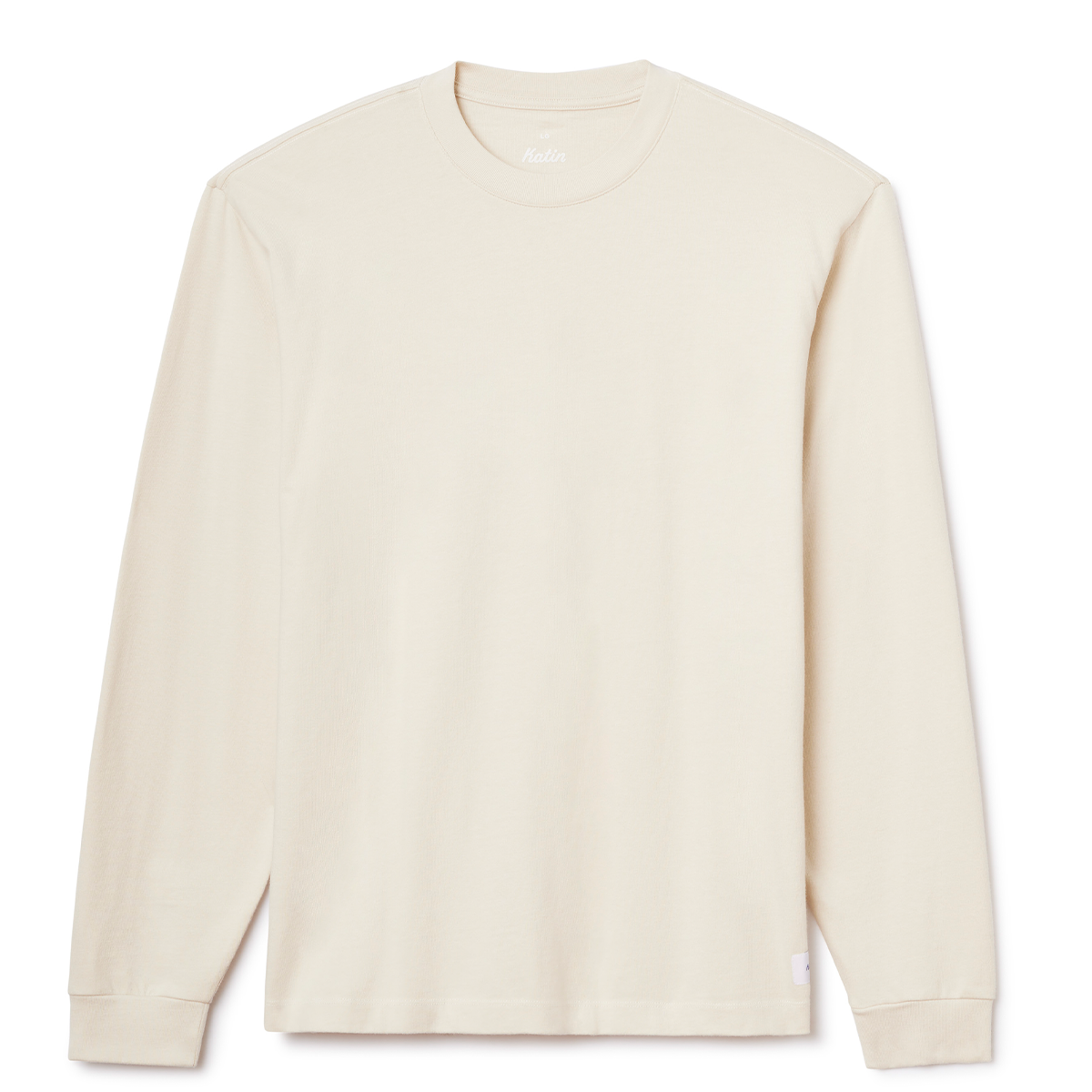 Box Fit LS Tee "Vintage White"