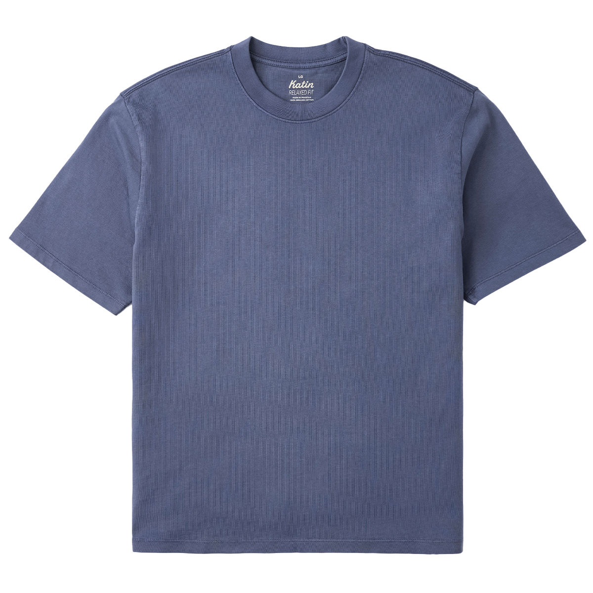 Box Fit Heritage Tee "Washed Vintage Blue"