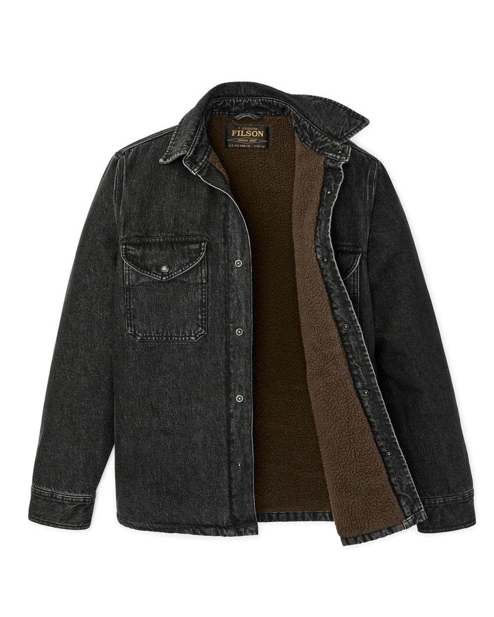 Denim Jac-Shirt "Vintage Black"