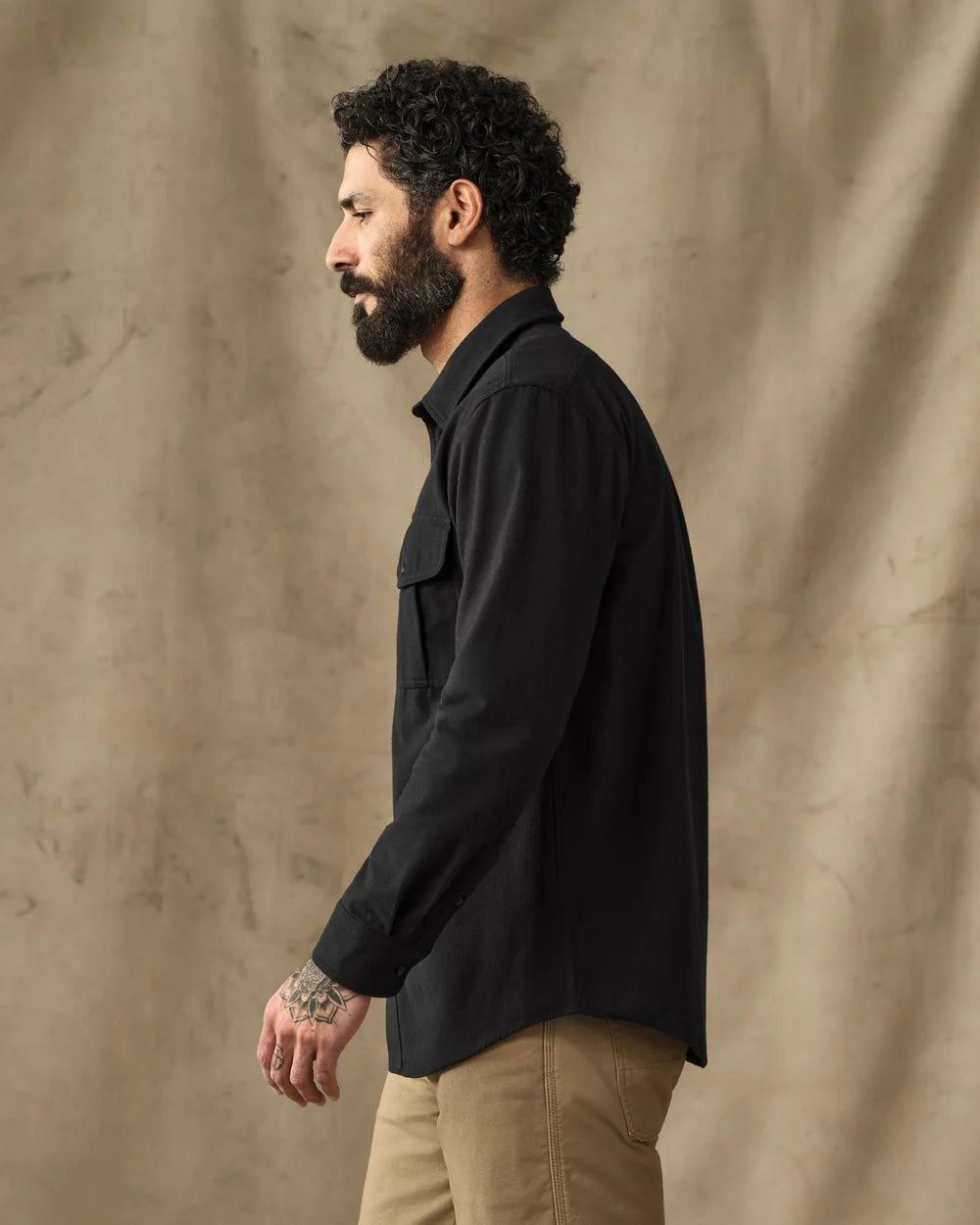 Moleskin Guide Shirt "Black"
