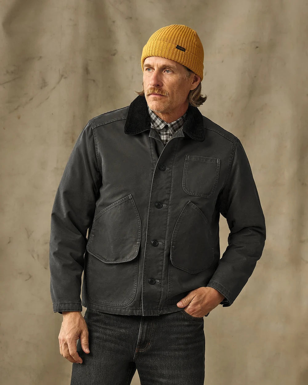 Insulated Canvas Outfitter Jacket "Peat"