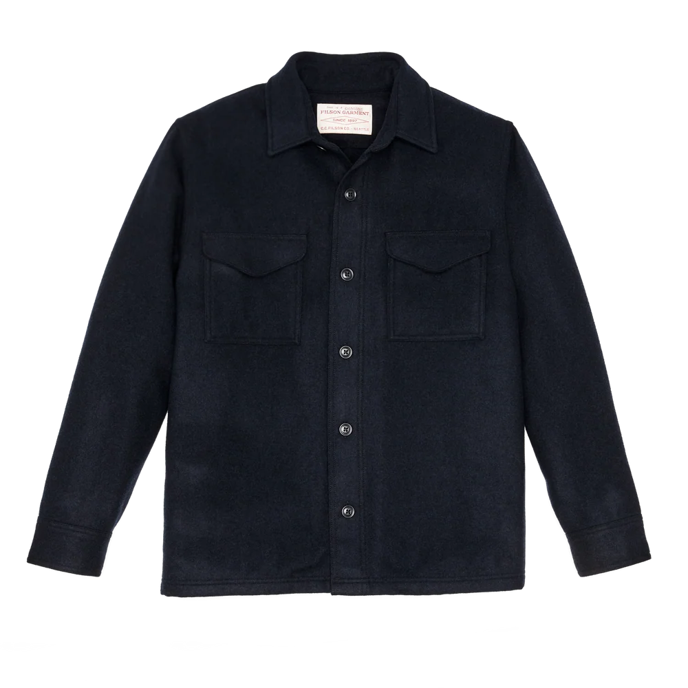 Wool Jac-Shirt "Navy"