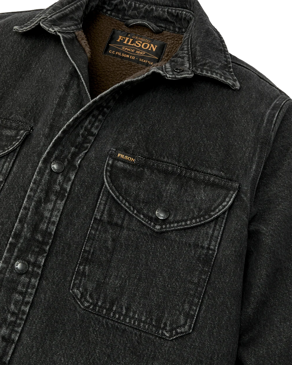 Denim Jac-Shirt "Vintage Black"