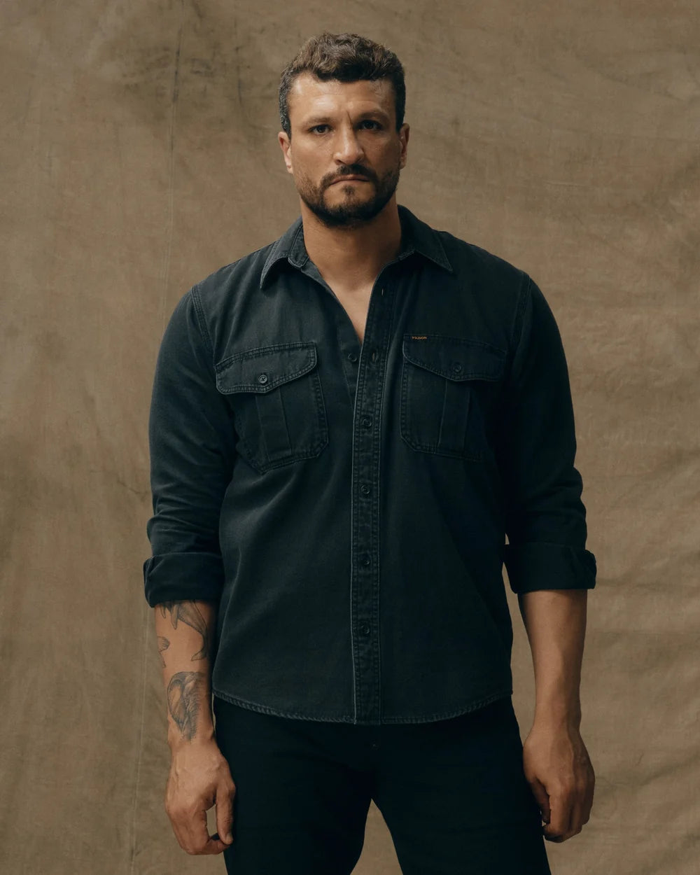 Denim Guide Shirt "Black"