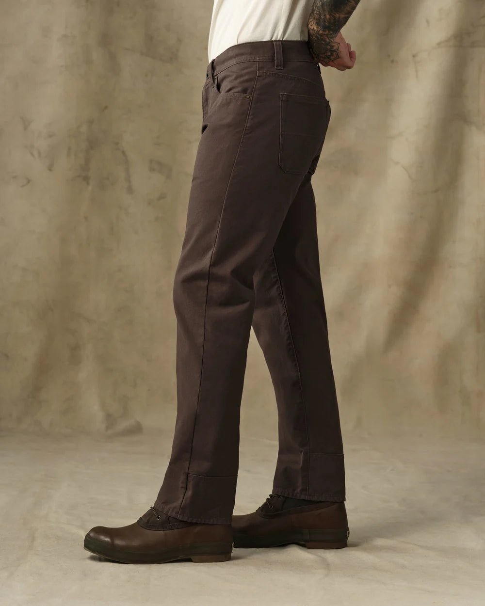 Dry Tin 5 Pocket Pant "Seal Brown"