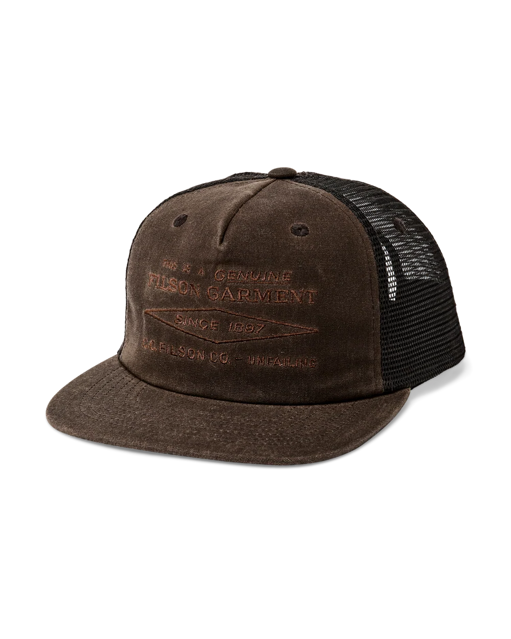 Diamond Trucker Mesh Cap "Brown"