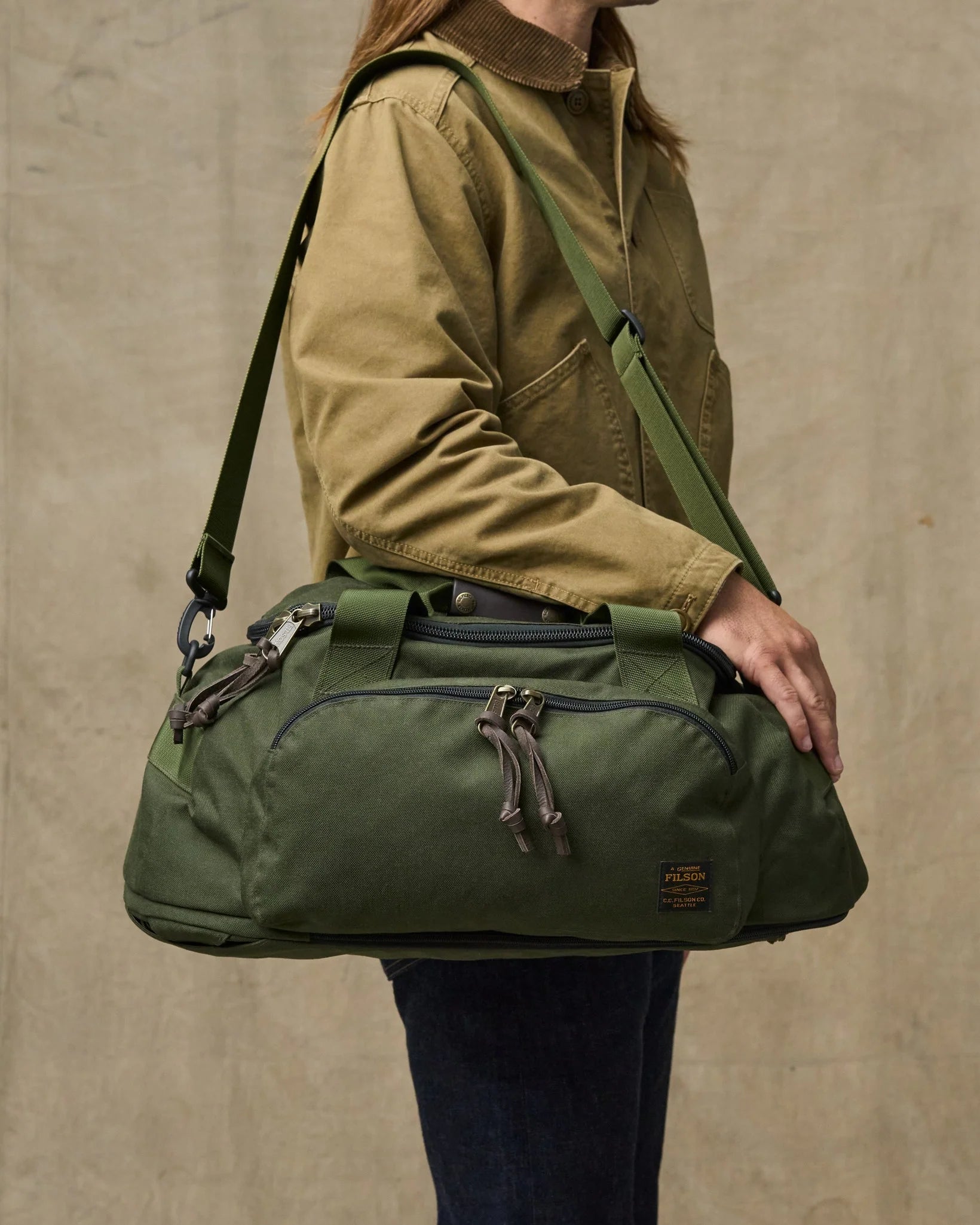 Dryden Duffle "Otter Green"