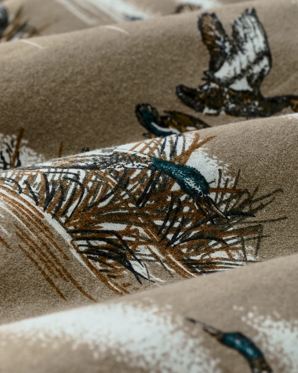 Field Flannel "Marsh Olive Print"