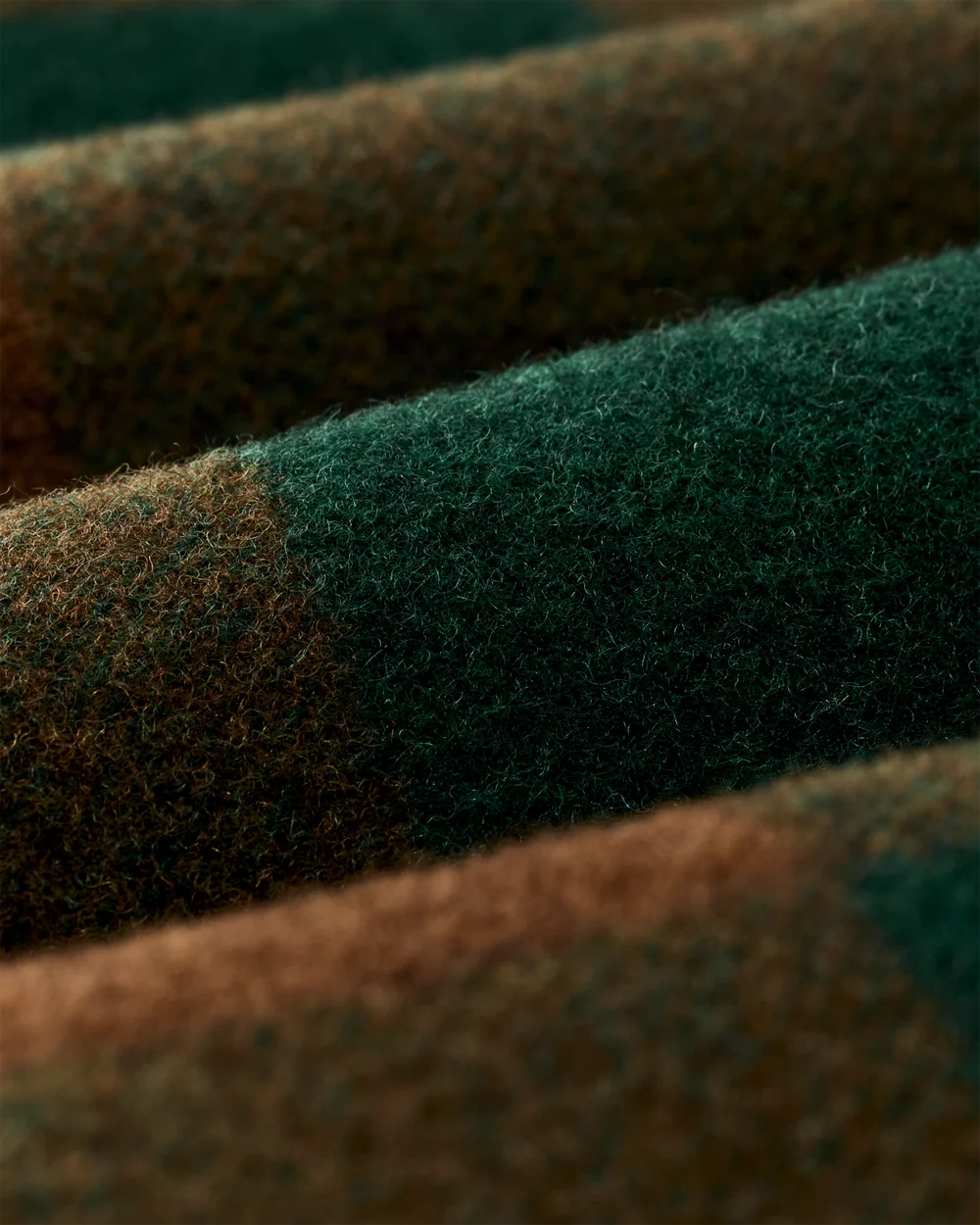 Wool Jac-Shirt "Bronze/Green Plaid"