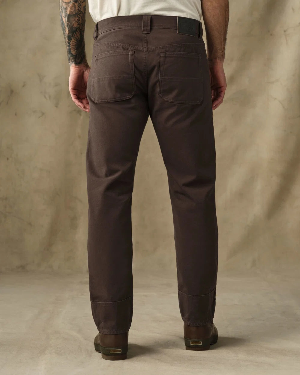 Dry Tin 5 Pocket Pant "Seal Brown"
