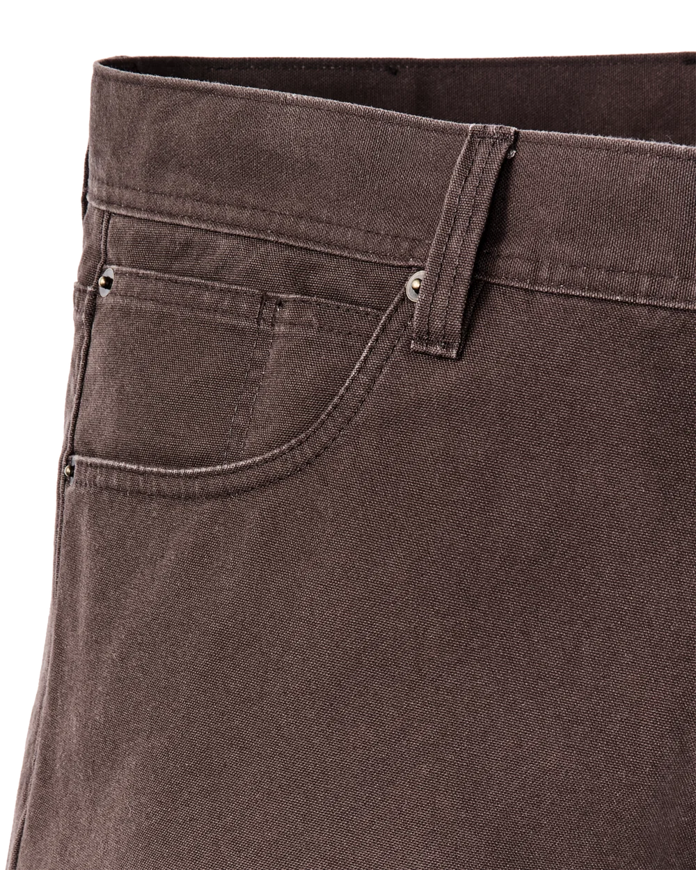 Dry Tin 5 Pocket Pant "Seal Brown"