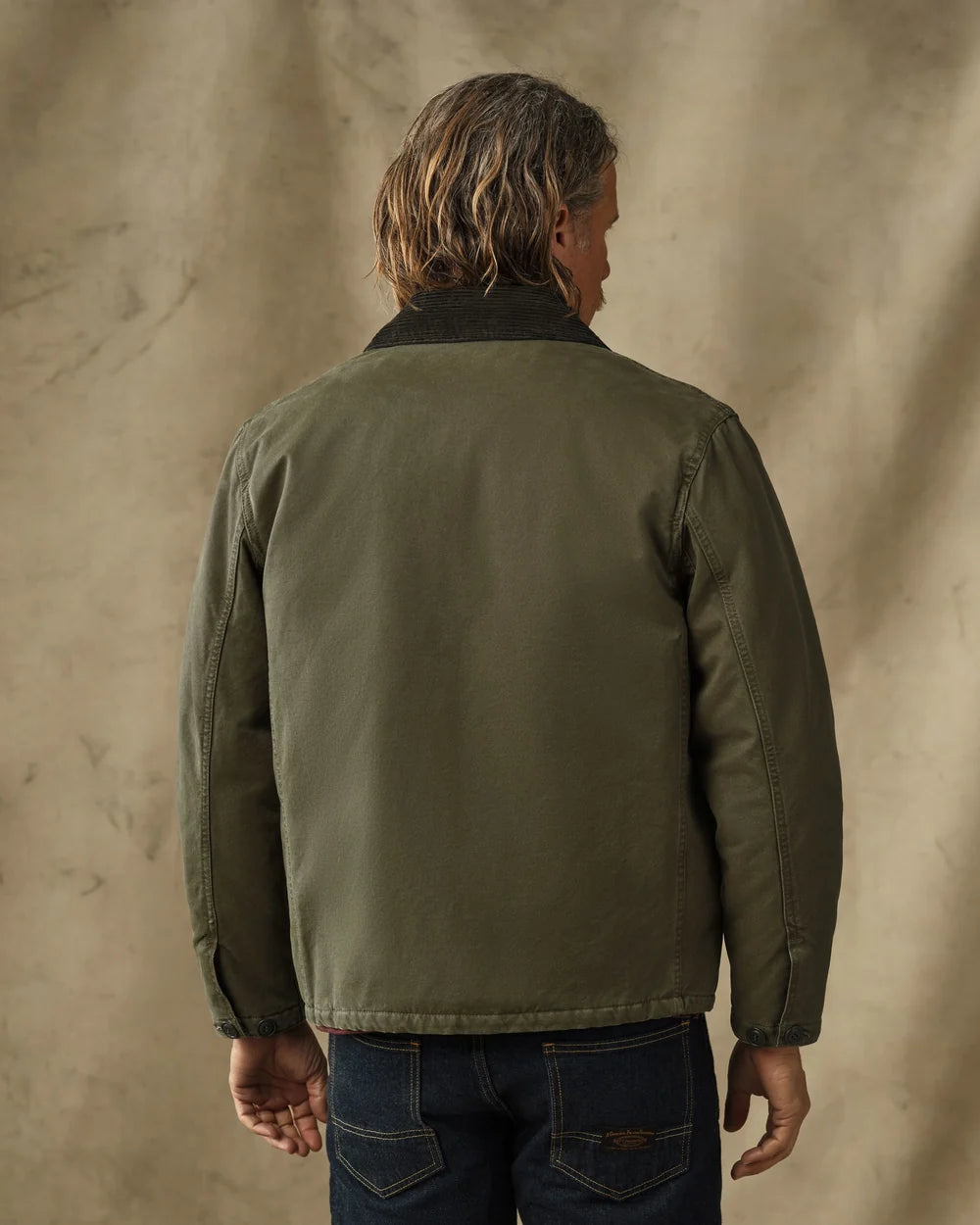 Insulated Canvas Outfitter Jacket "Dark Olive"