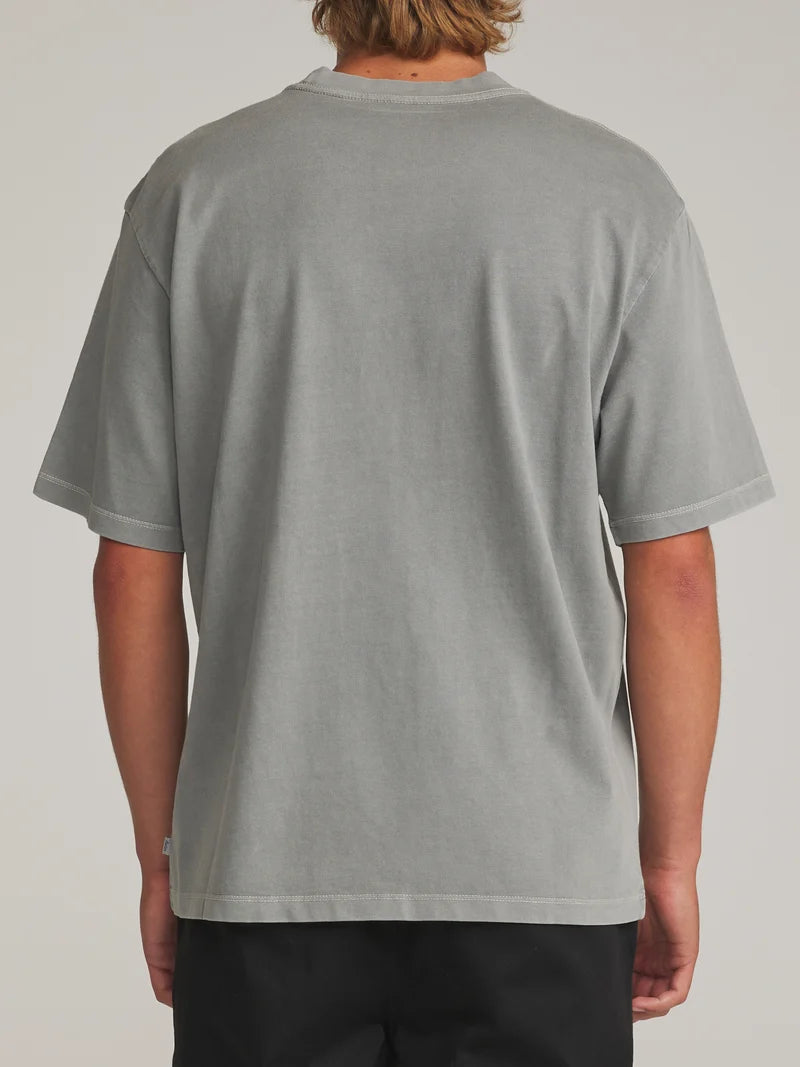 Box Fit Heritage Tee "Grey Vintage Wash"