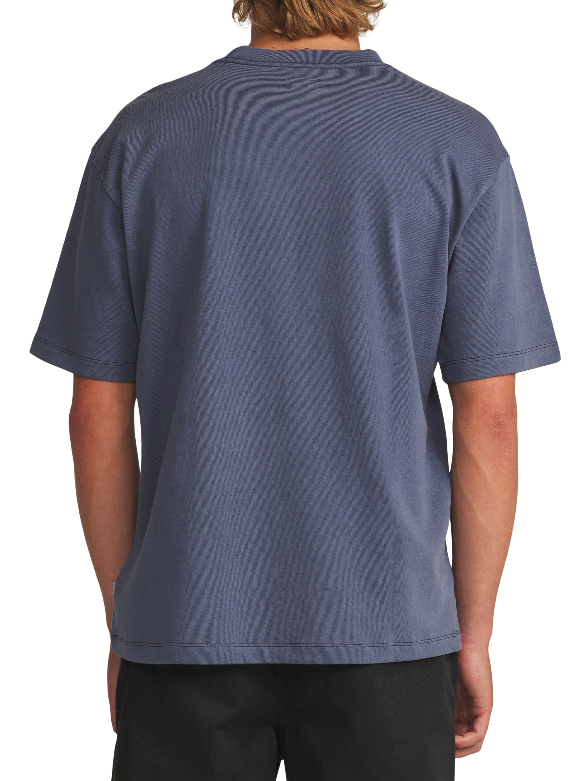 Box Fit Heritage Tee "Washed Vintage Blue"