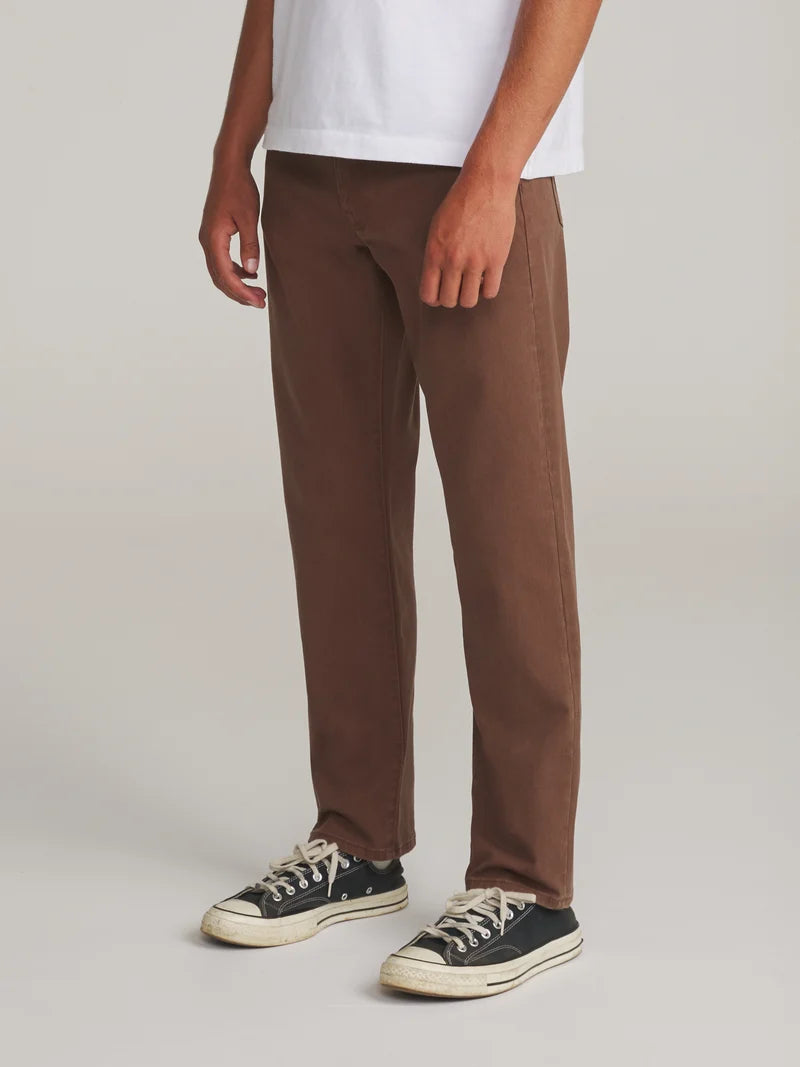 REN 57 Classic Straight Bull Denim "Mocha"