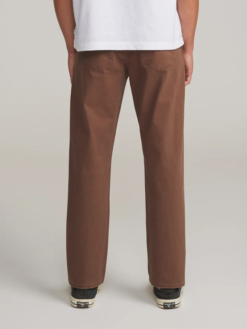 REN 57 Classic Straight Bull Denim "Mocha"