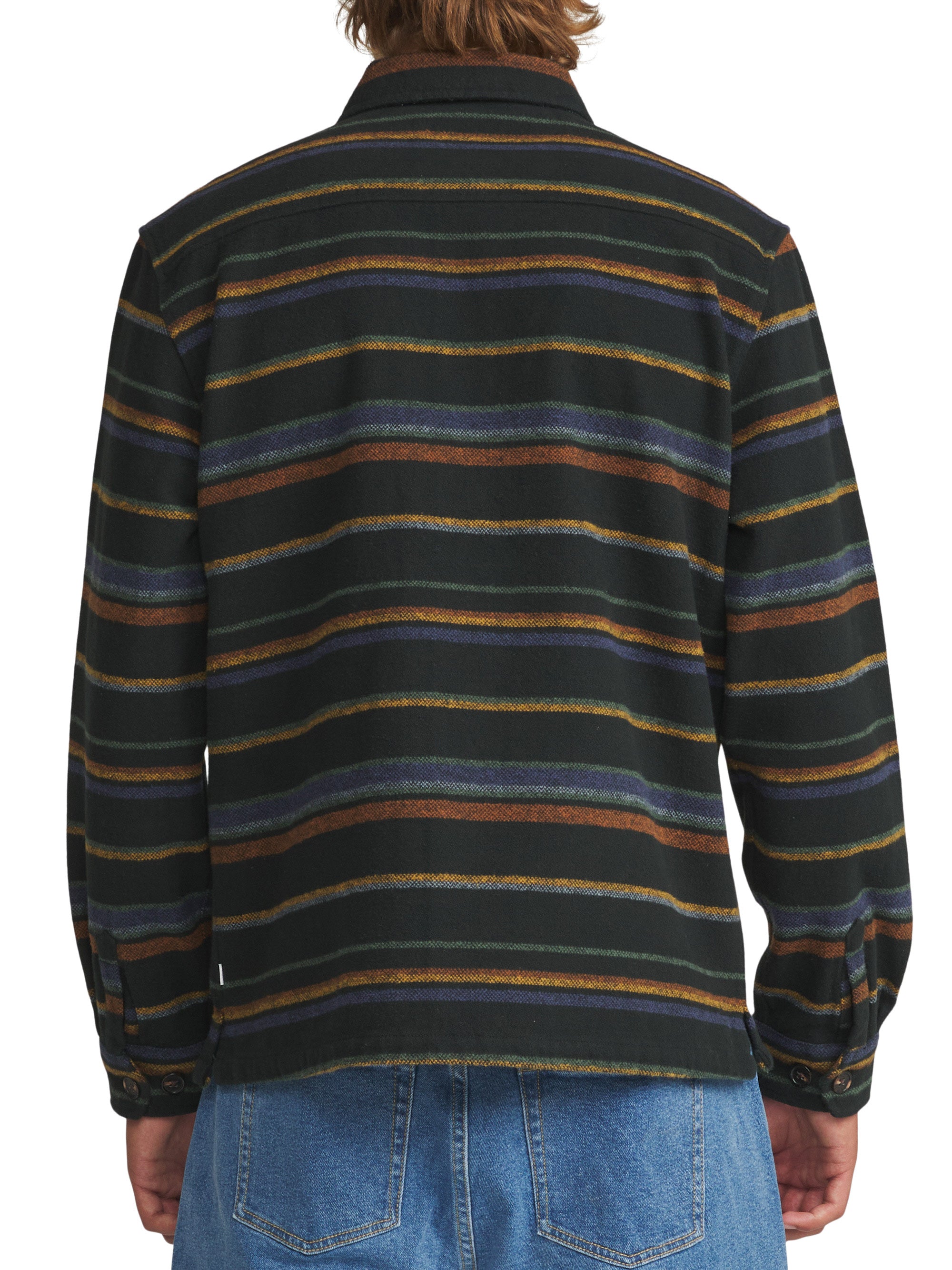 Shiloh Flannel "Black Stripe"