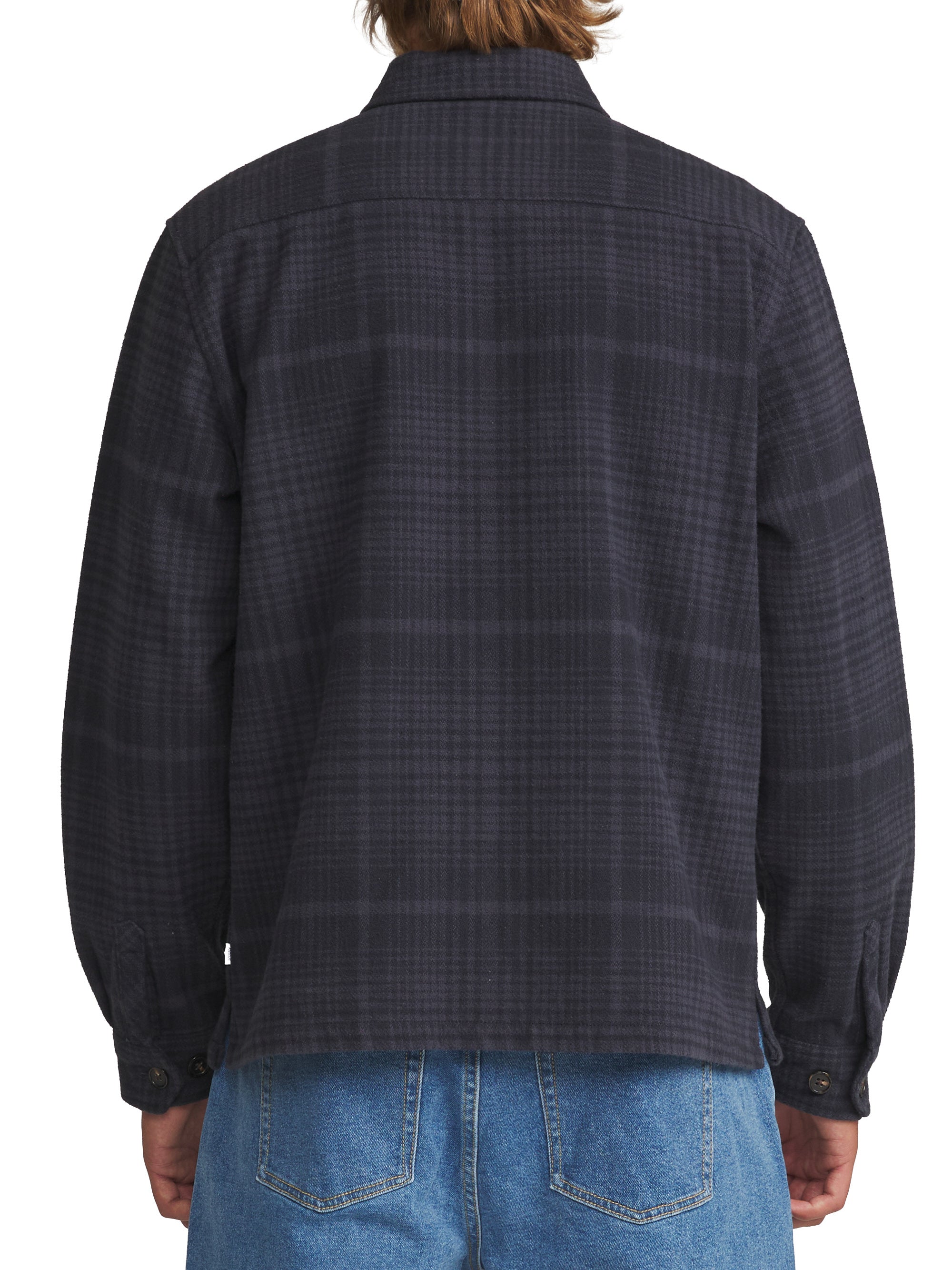 Shiloh Flannel "Navy Plaid"
