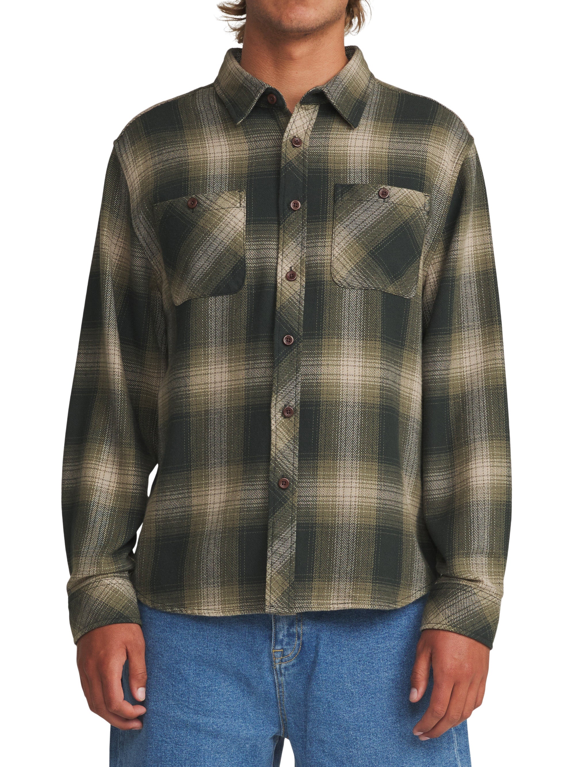 Sierra Flannel "Dark Olive"