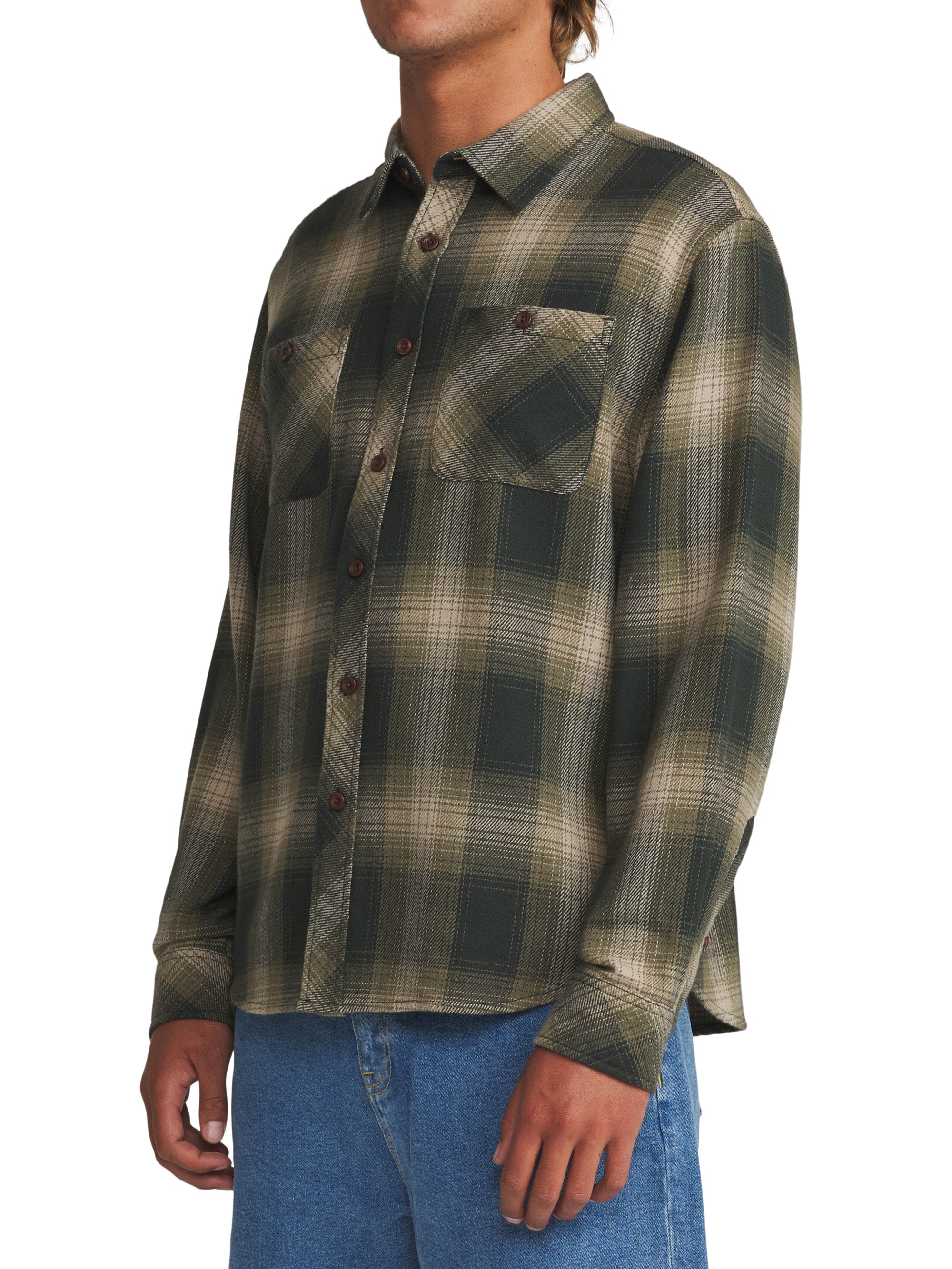 Sierra Flannel "Dark Olive"