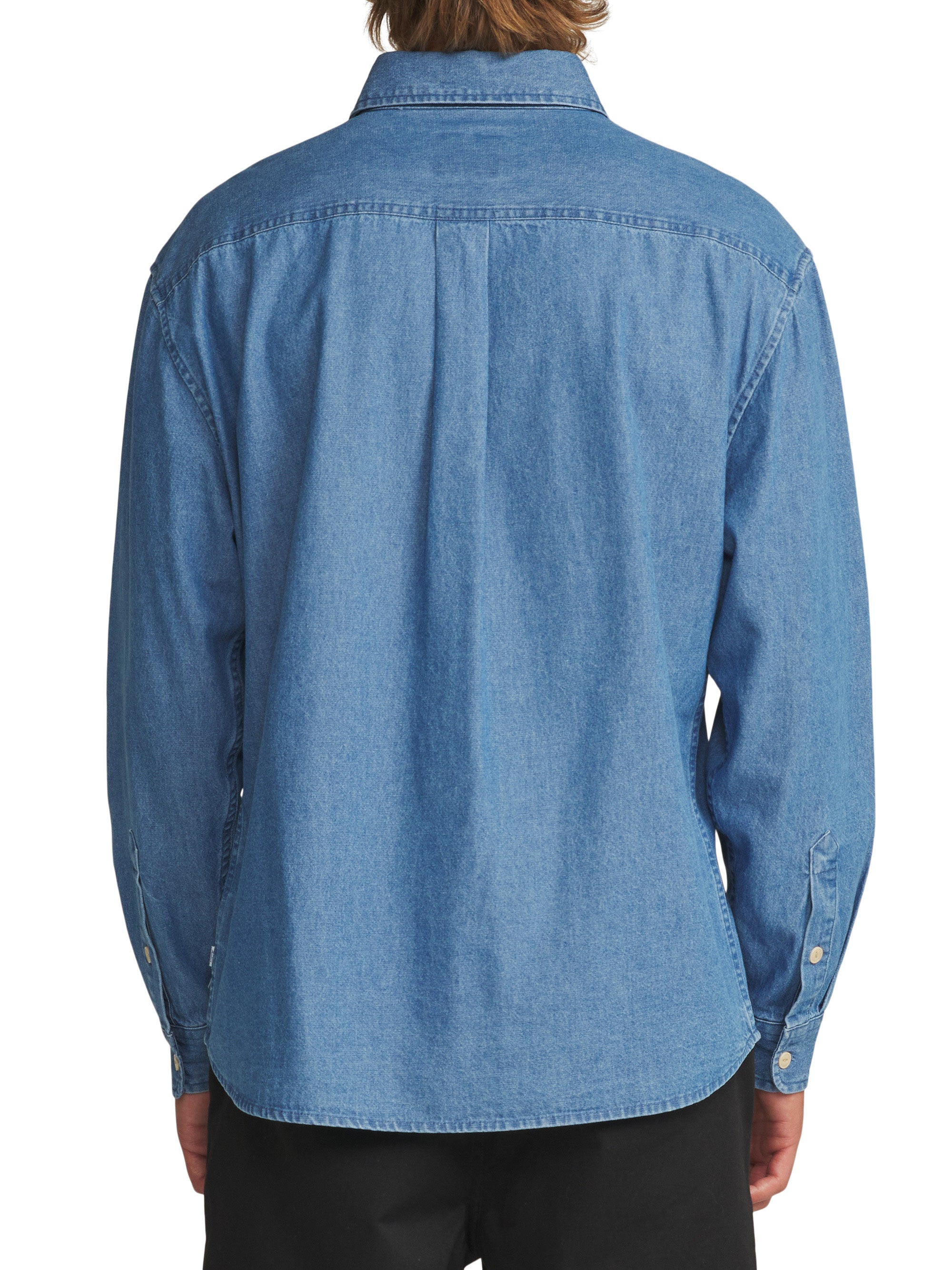 Henry Denim Shirt "Medium Indigo"