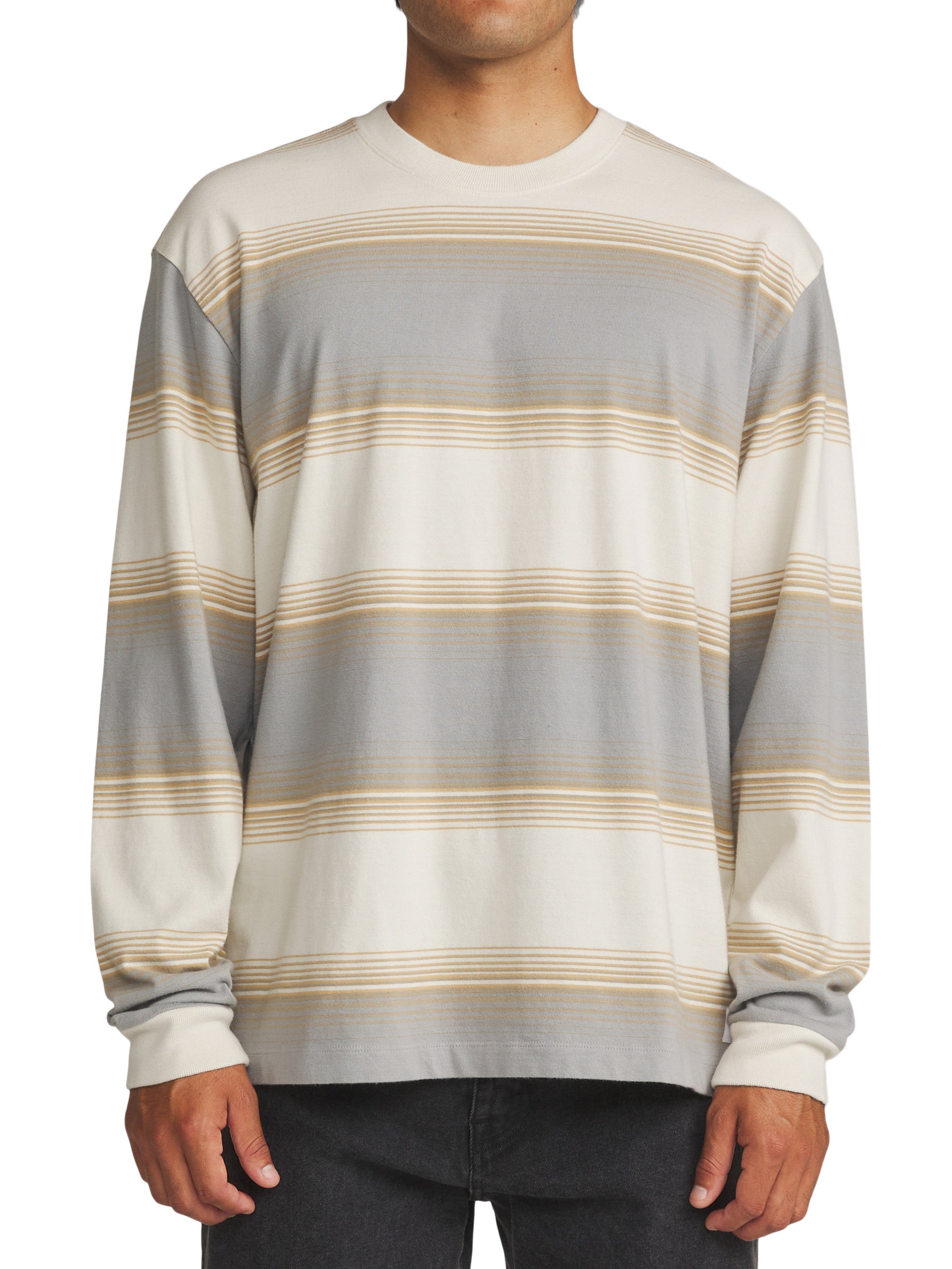 Sunset Box Fit LS Tee "Vapor"