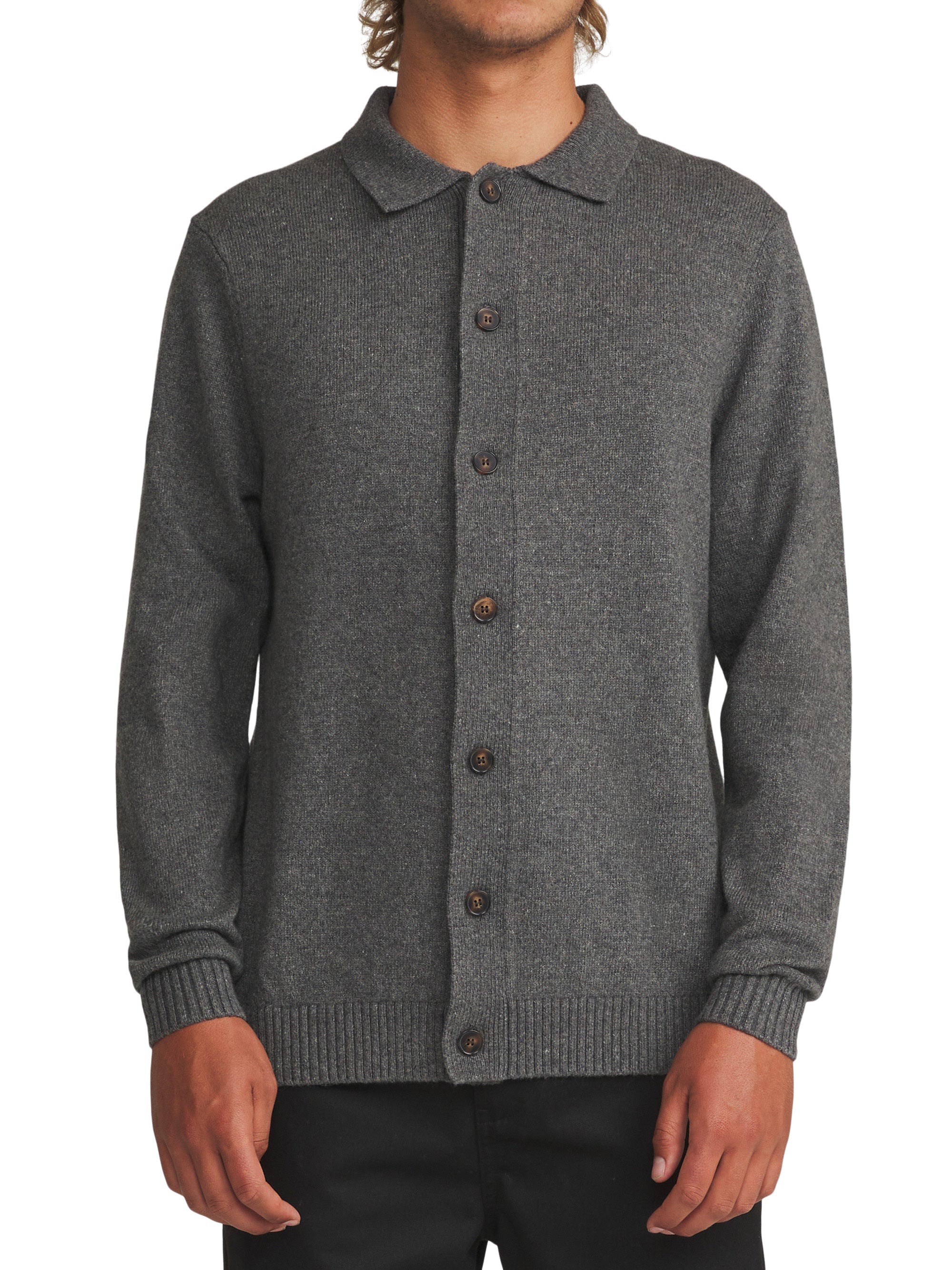 Conor Sweater "Dark Heather Grey"