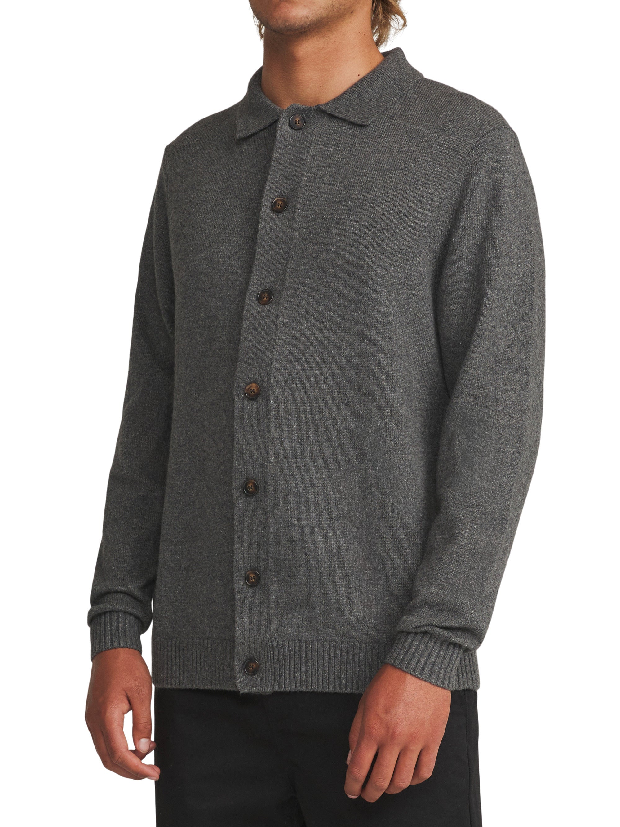 Conor Sweater "Dark Heather Grey"