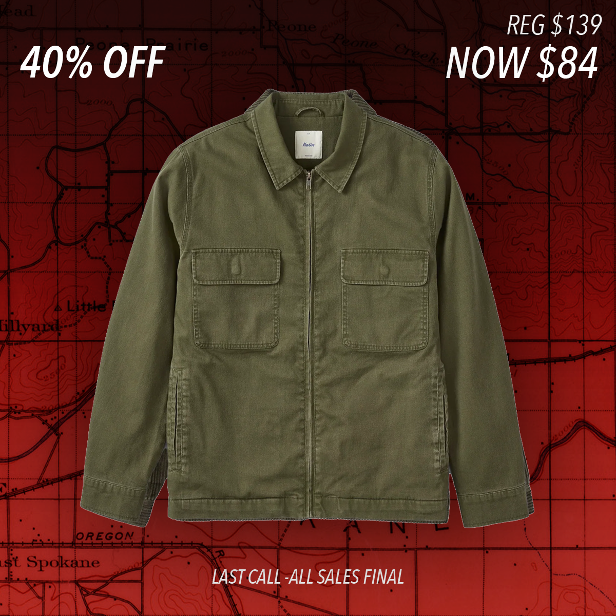 Petrol Jacket "Olive Night"
