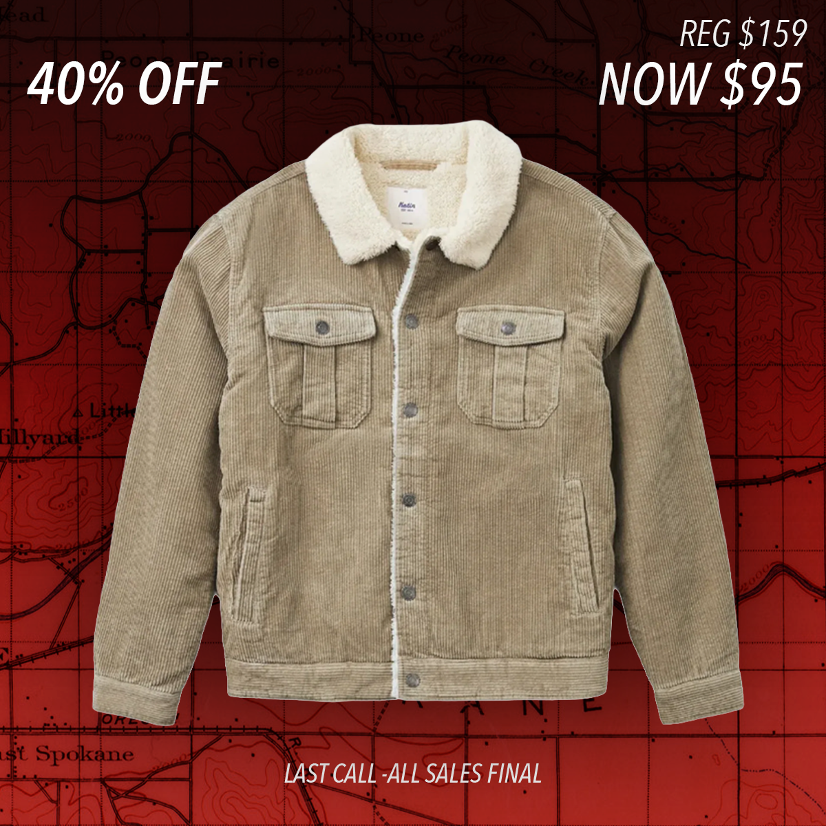 Harris Corduroy Jacket "Aluminum"