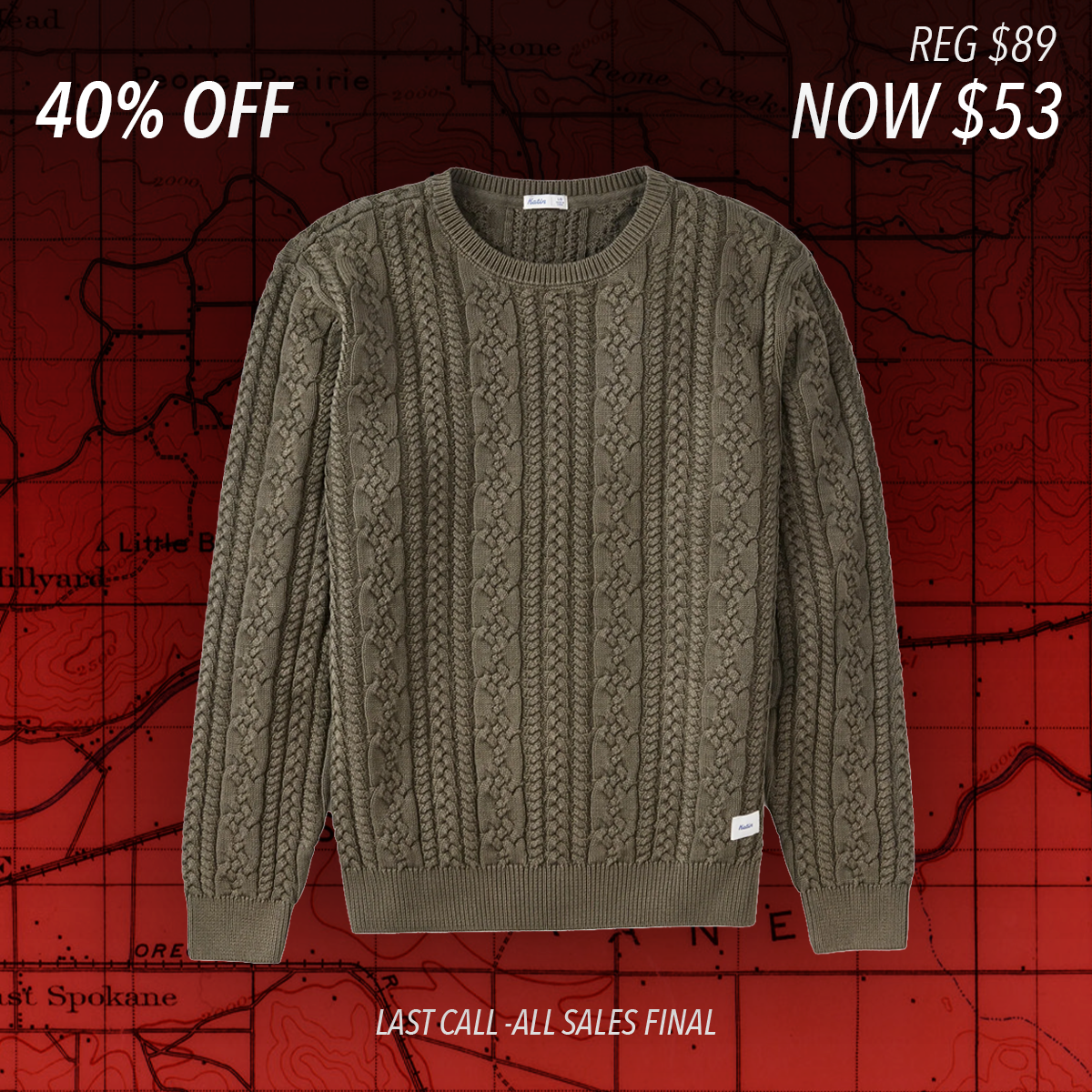 Fisherman Sweater "Shadow"