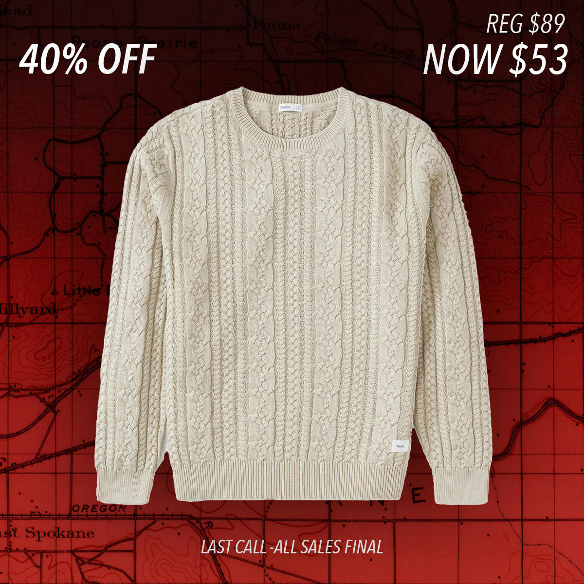 Fisherman Sweater "Elm"