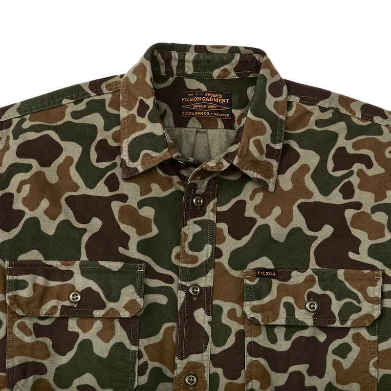 Field Flannel Shirt "FrogCamo"