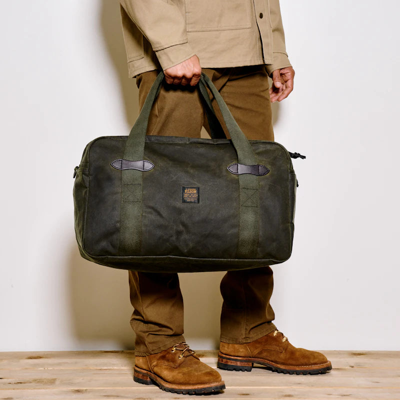 Medium Tin Cloth Duffle Bag " Otter Green"