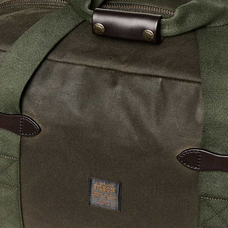 Medium Tin Cloth Duffle Bag " Otter Green"