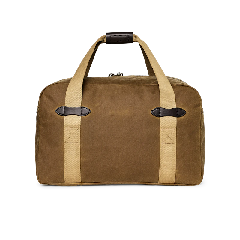 Medium Tin Cloth Duffle Bag " Dark Tan"