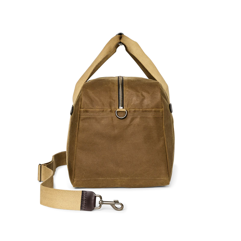 Medium Tin Cloth Duffle Bag " Dark Tan"