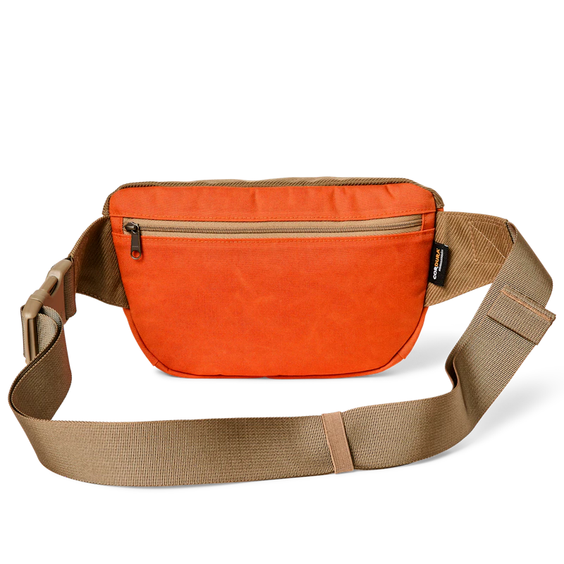 Surveyor Crossbody Pack "Dark Tan/ Flame"