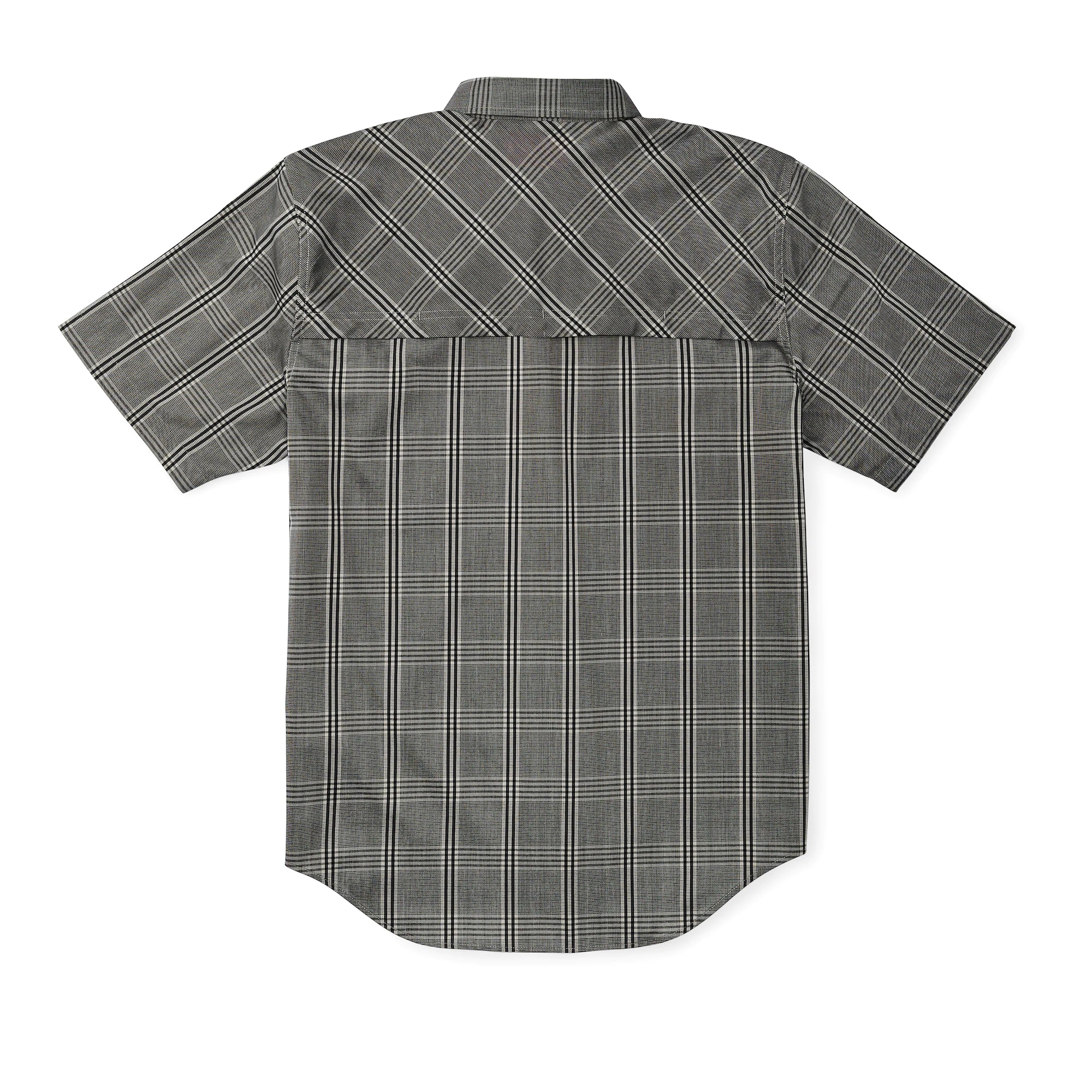 Twin Lakes Short Sleeve Sport Shirt "Gravel Grey Plaid"