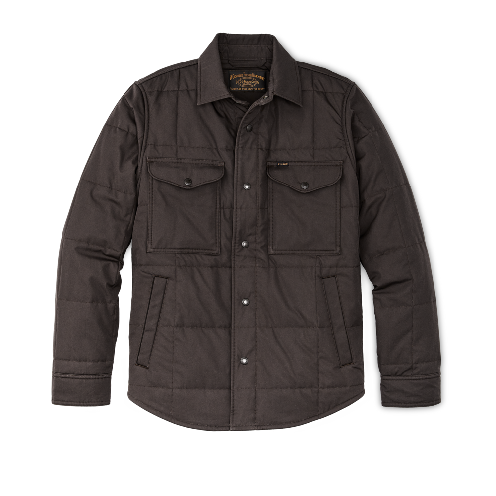 Cover Cloth Quilted Jac-Shirt "Raven"