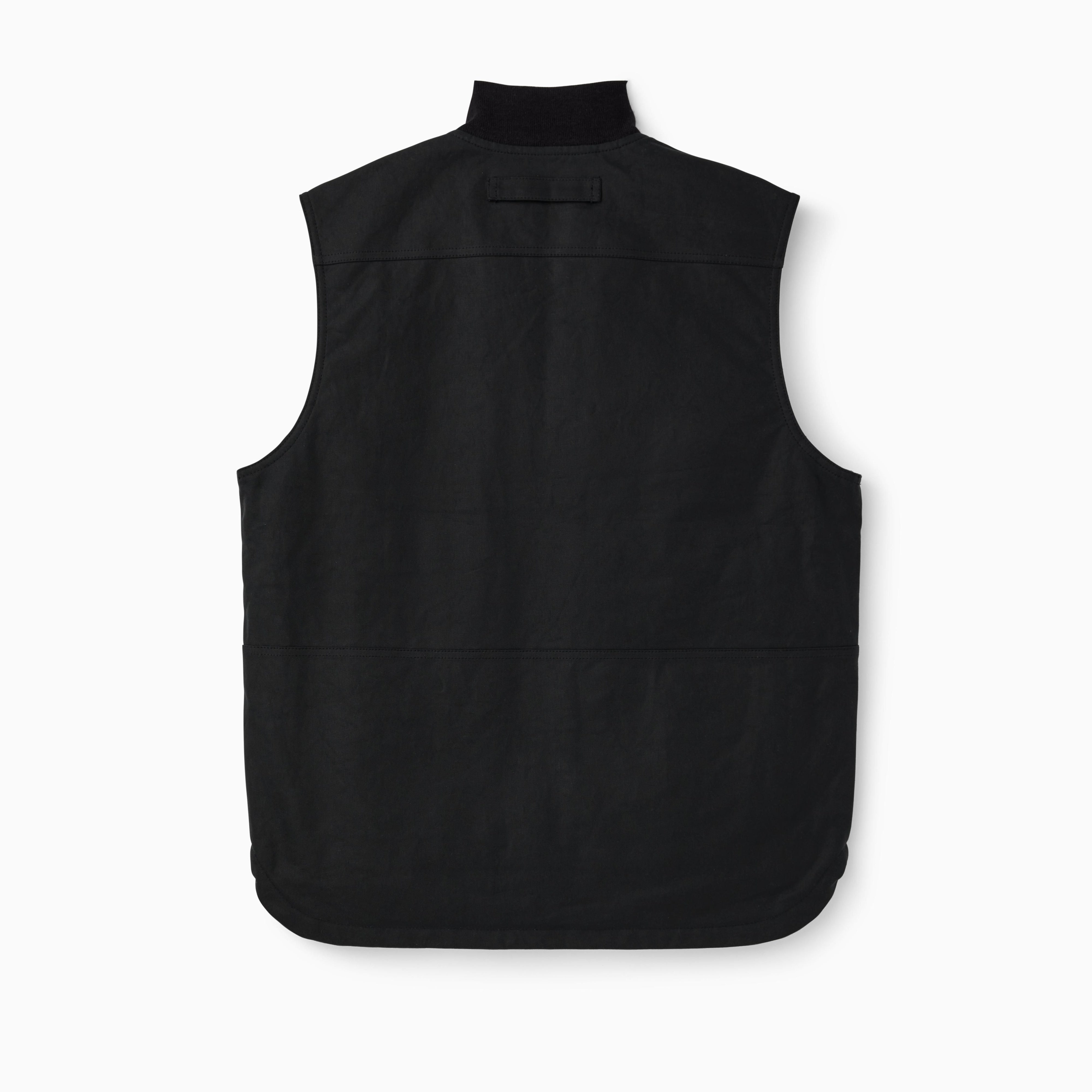 Tin Cloth insulated Work Vest "Black"