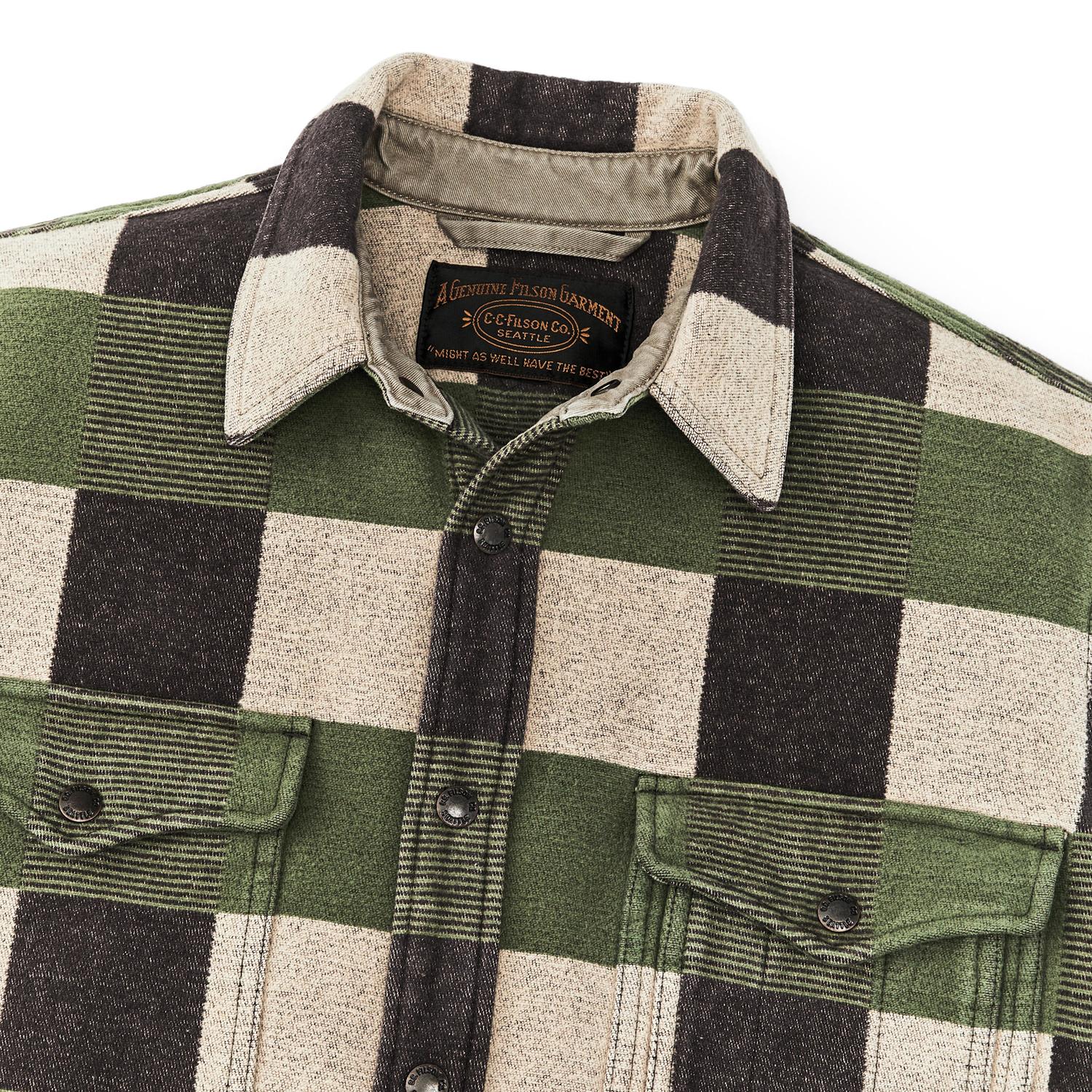 Beartooth Camp Jacket "Cinder/ Olive Check"