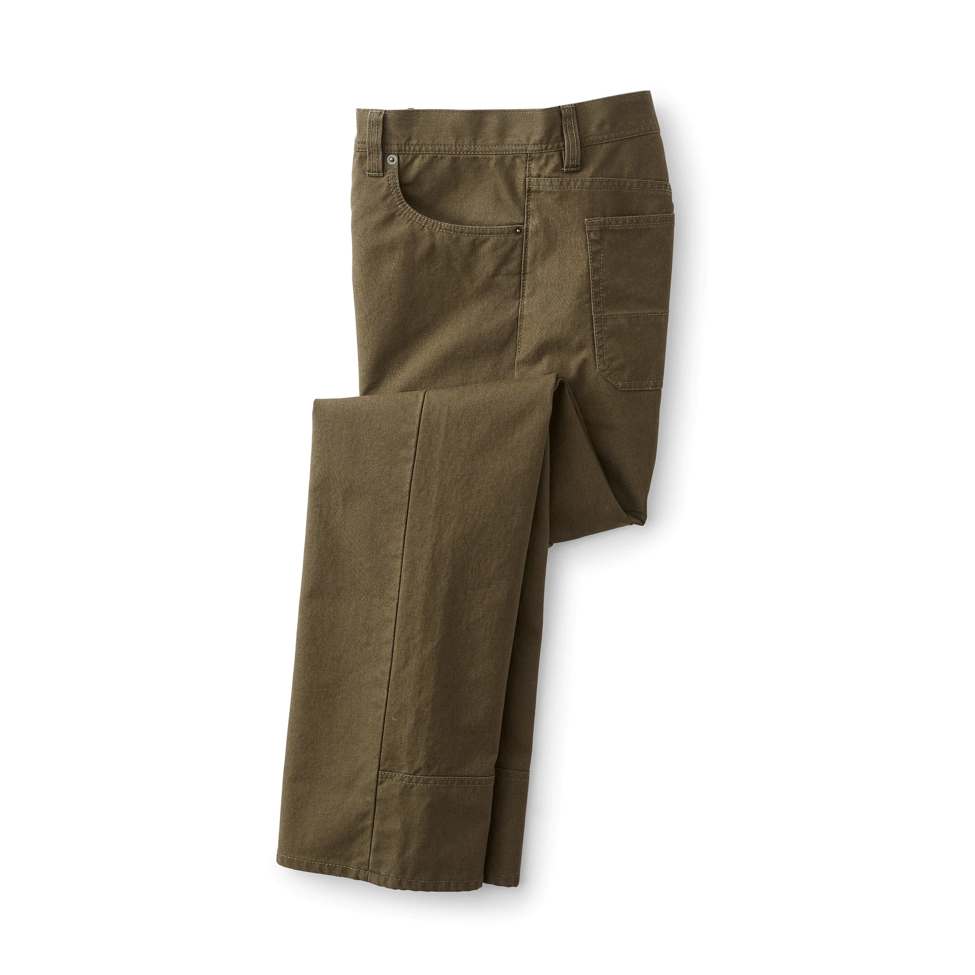 Double Front Dry Tin 5 Pocket Utility Pant "MarshOlive"