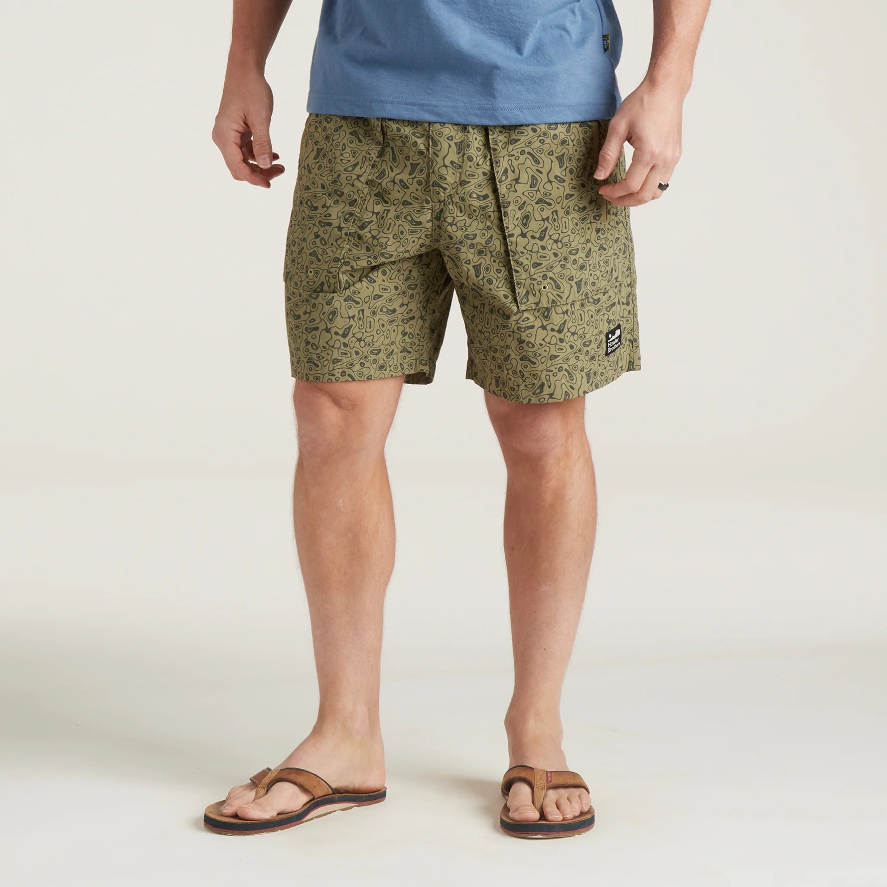 Pedernales Packable Shorts "Alchemy Aloe"